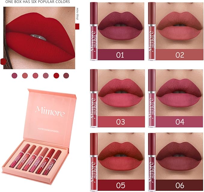 Set de 6 pintalabios color mate - additional image 17