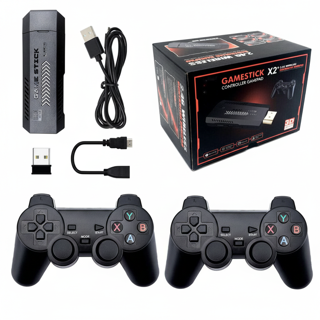 Consola Retro Game Stick X2 Plus 4K