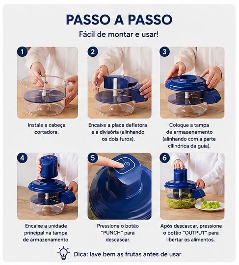 Descascador Automático de Frutas e Legumes