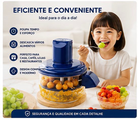 Descascador Automático de Frutas e Legumes